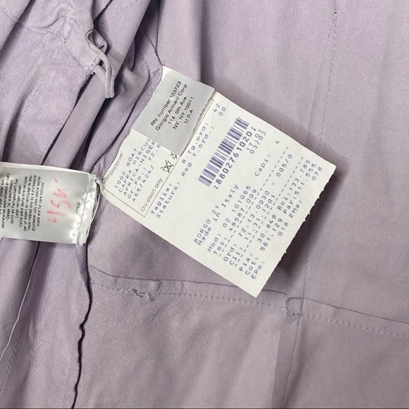 GIORGIO ARMANI | Suede leather blazer Size 42 - Picture 6 of 10